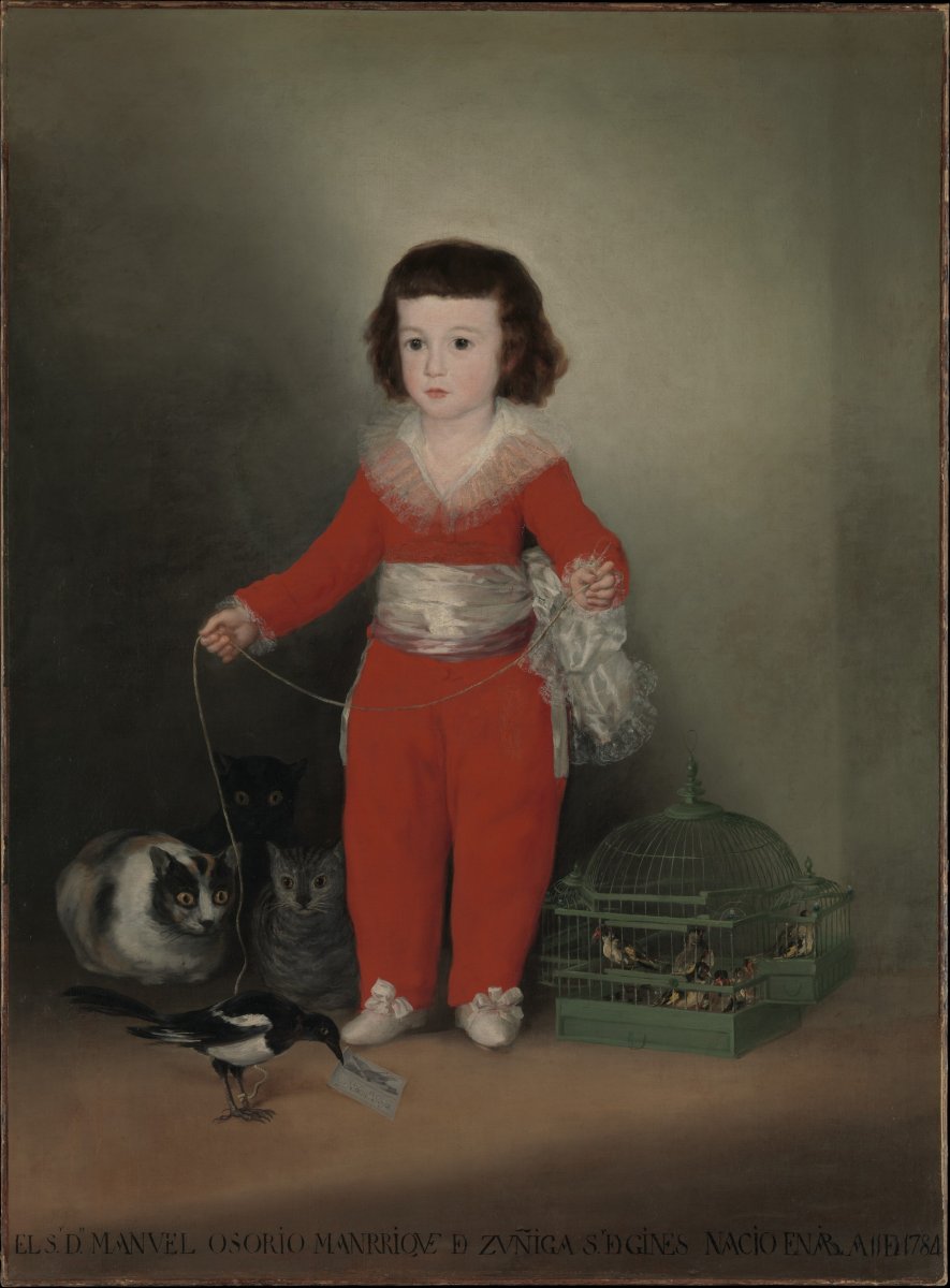 Manuel Osorio Manrique de Zuñiga (1784–1792) von Goya (Francisco de Goya y Lucientes)
