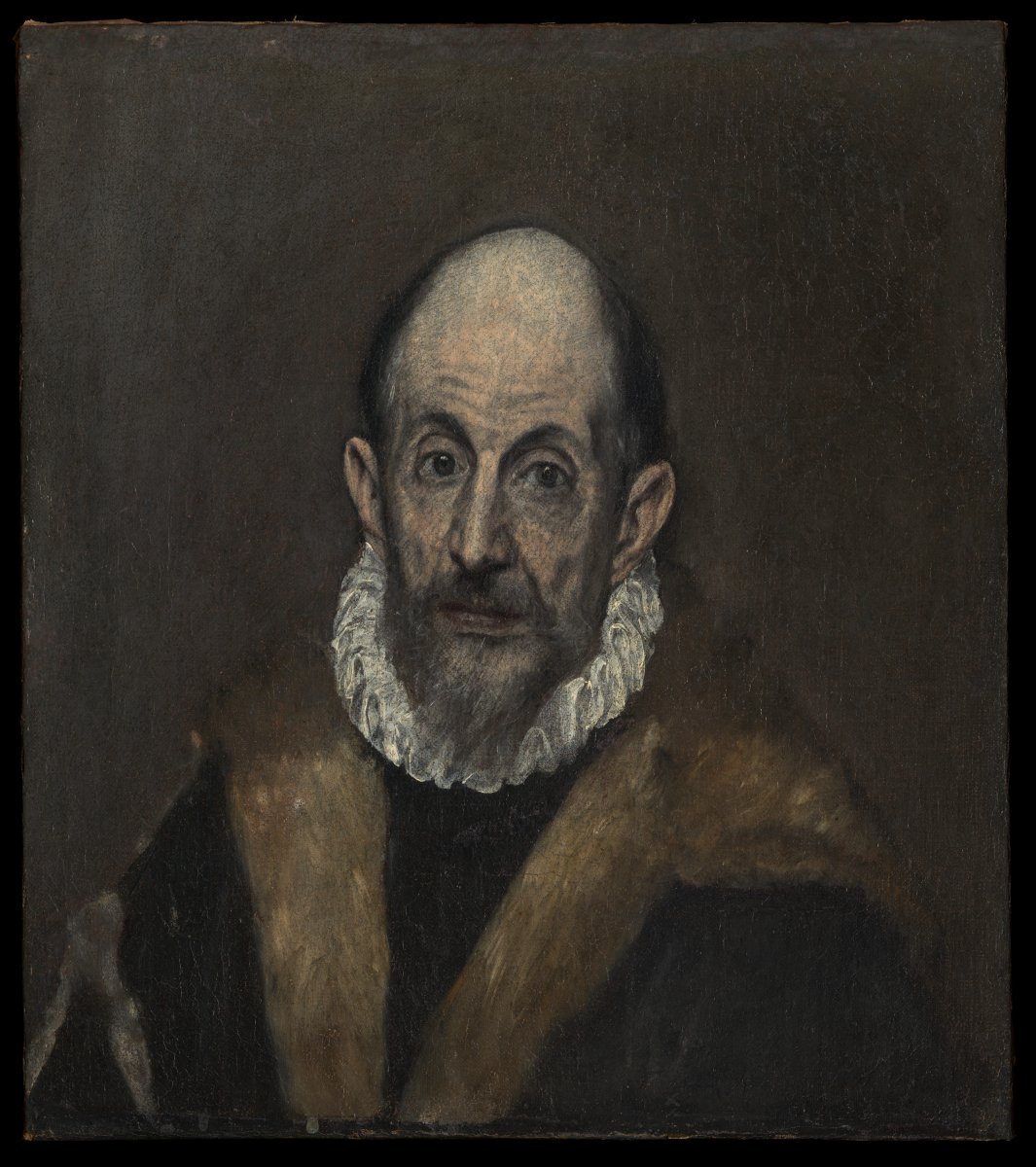 Portrait of an Old Man von El Greco (Domenikos Theotokopoulos)