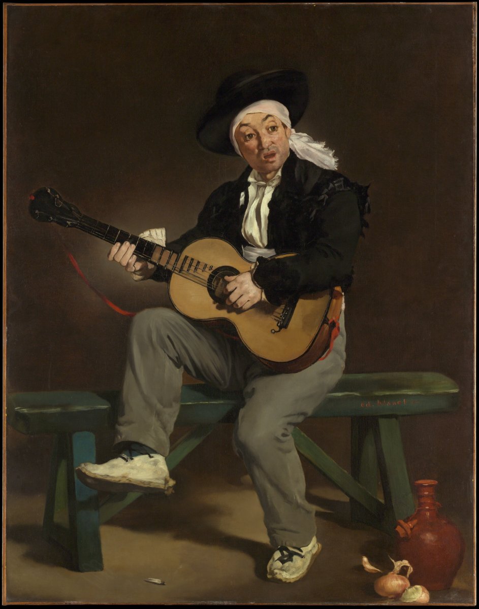 The Spanish Singer von Edouard Manet