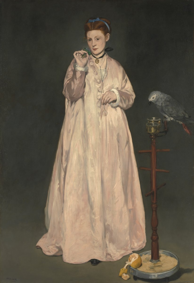Young Lady in 1866 von Edouard Manet