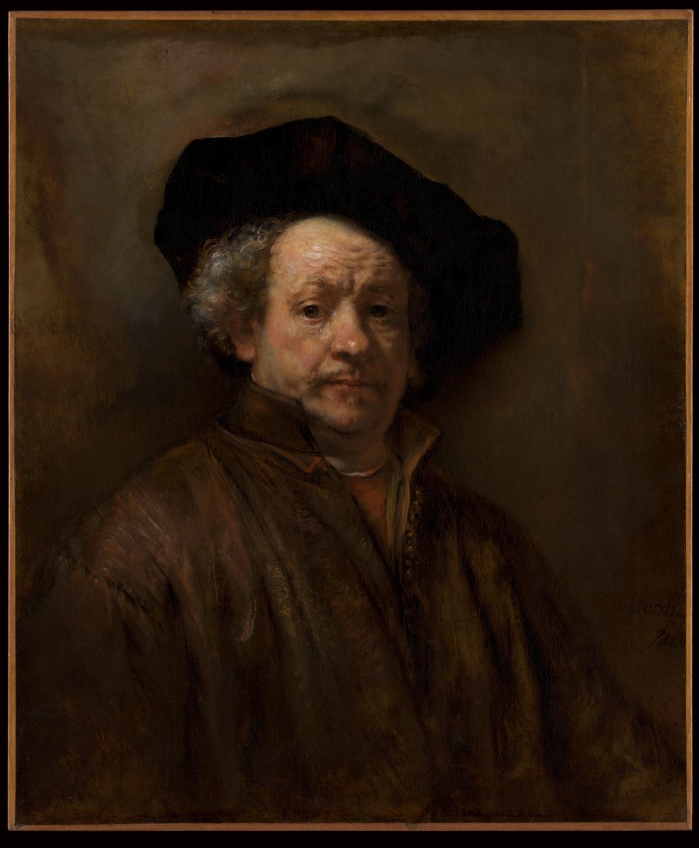 Self-Portrait von Rembrandt (Rembrandt van Rijn)