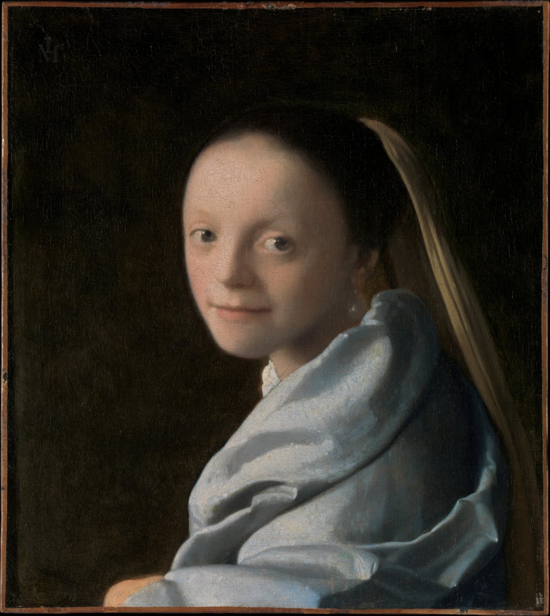 Study of a Young Woman von Johannes Vermeer