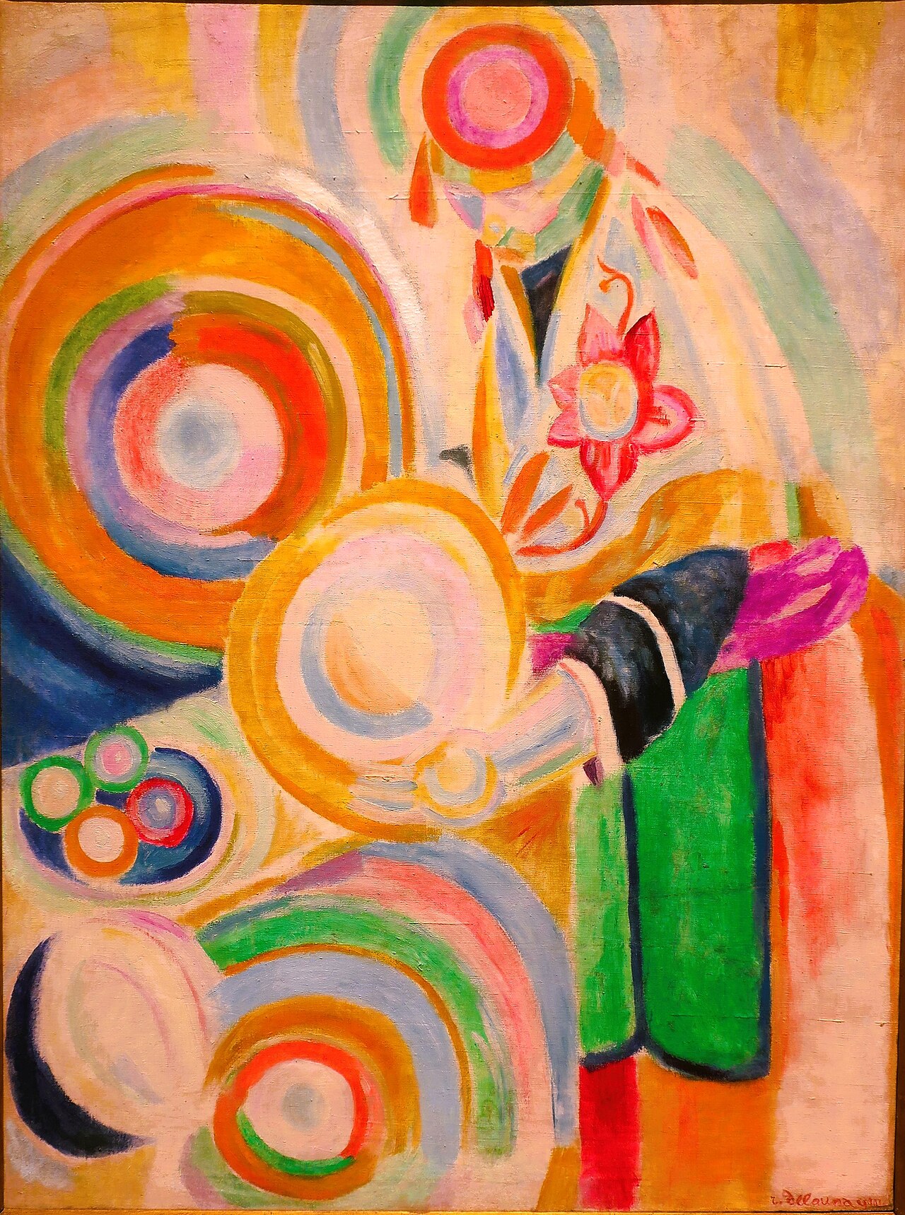 1916 Robert Delaunay, Portugiesin von Robert Delaunay