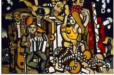 Acrobates et musiciens von Fernand Léger