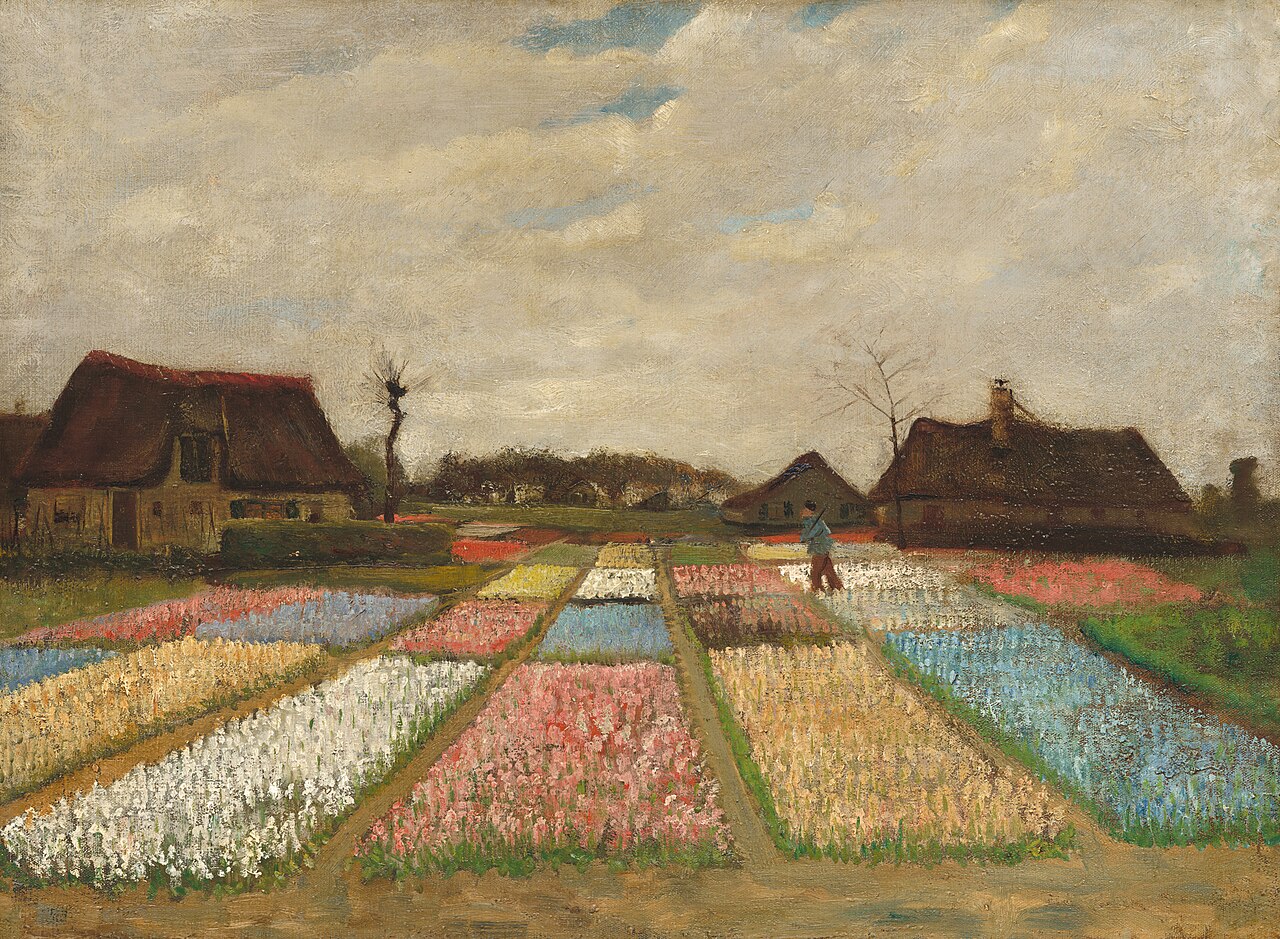 Flower Beds in Holland / Bulb Fields von Vincent van Gogh