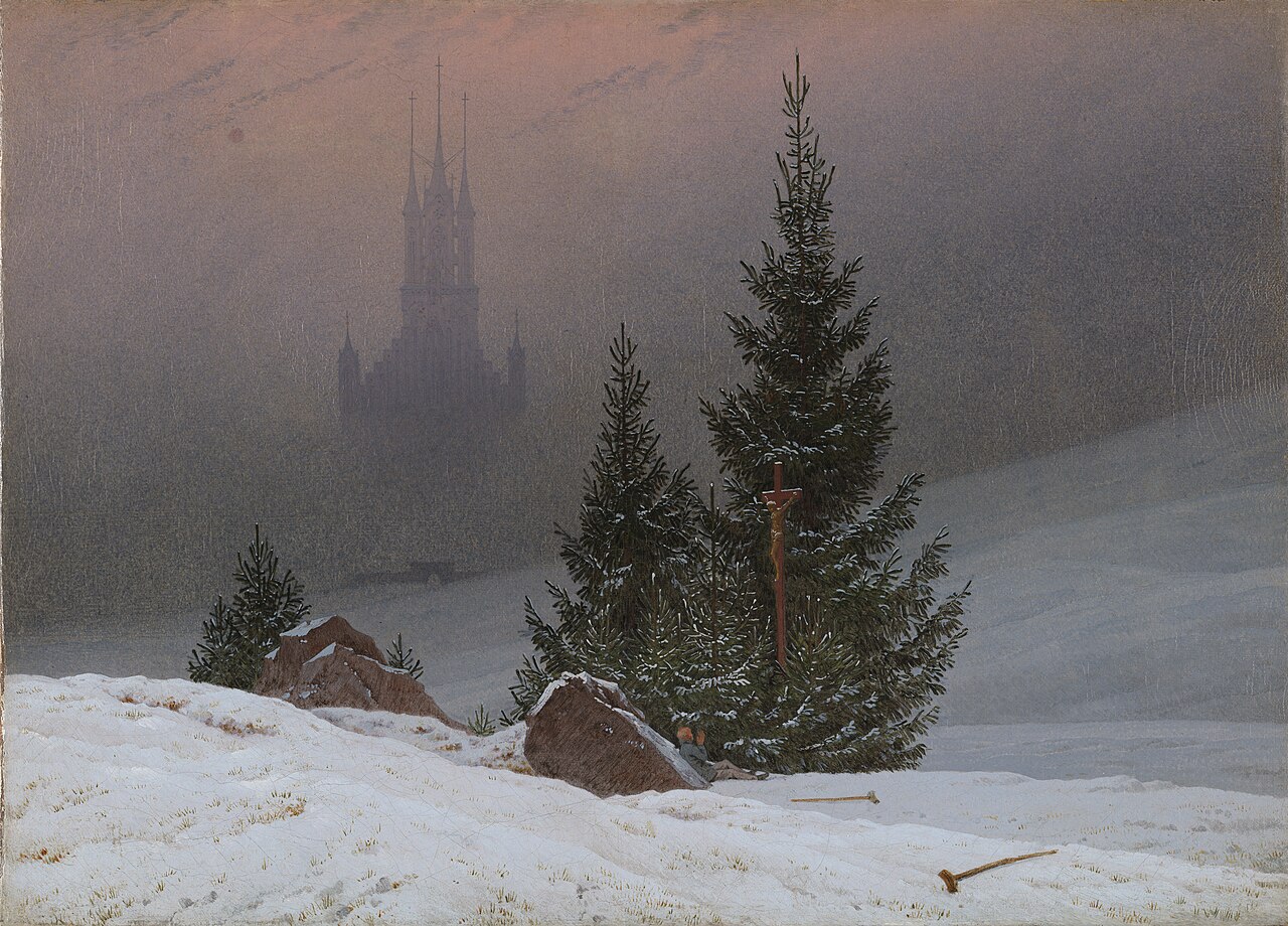 Winter Landscape von Caspar David Friedrich