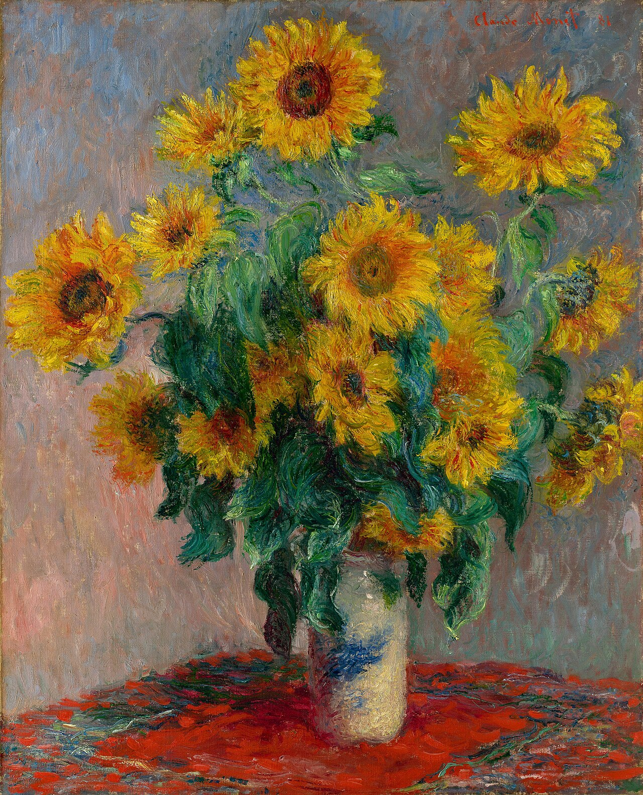 Bouquet of Sunflowers von Claude Monet