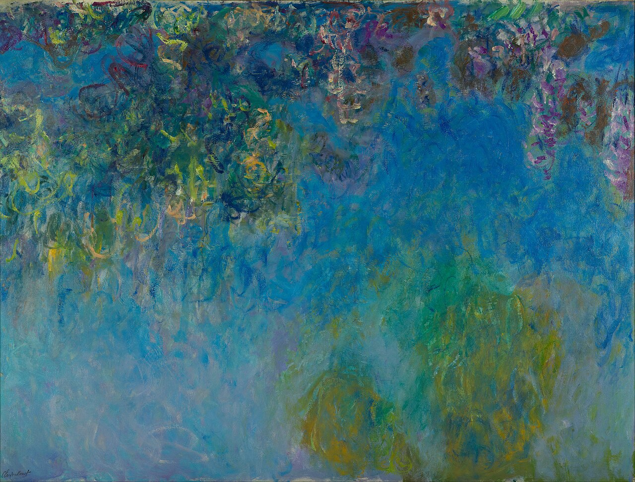 Blauweregen Wisteria von Claude Monet