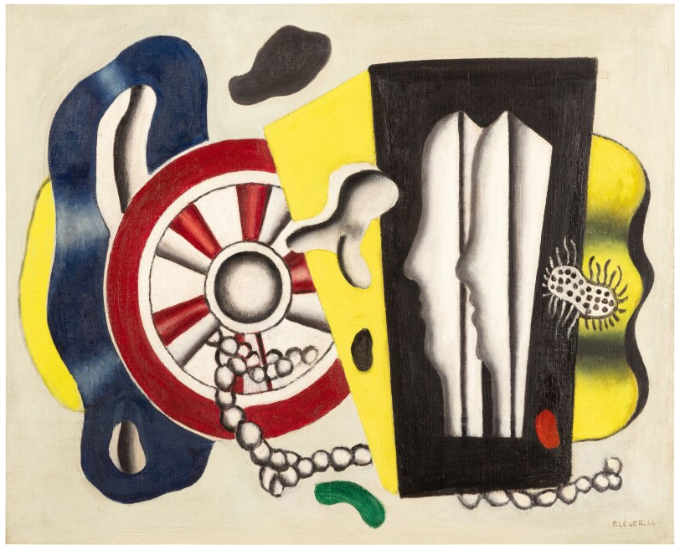 Composition aux profils - Fernand Léger von Fernand Léger