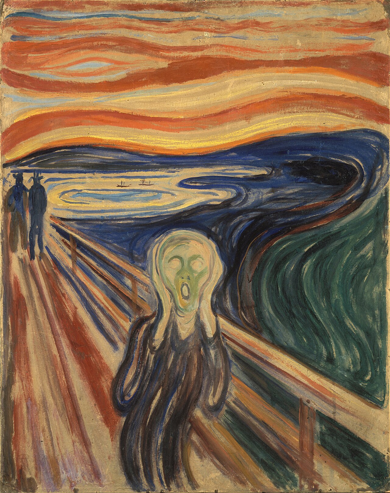 The Scream von Edvard Munch