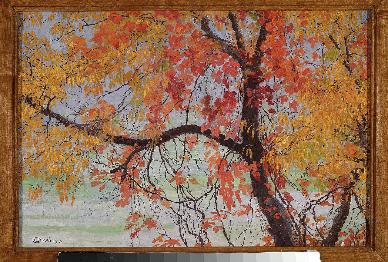 Autumn leaves von Edward Okuń