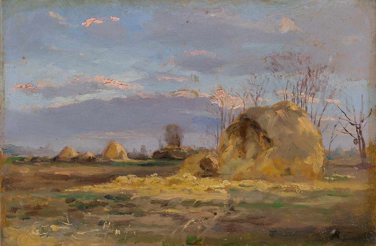 Autumn Landscape with Trees von Nándor Katona