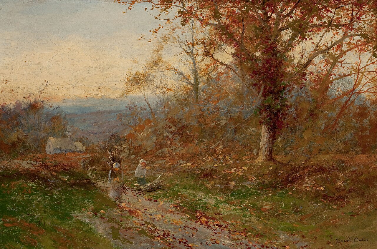 Gathering Brushwood von David Bates