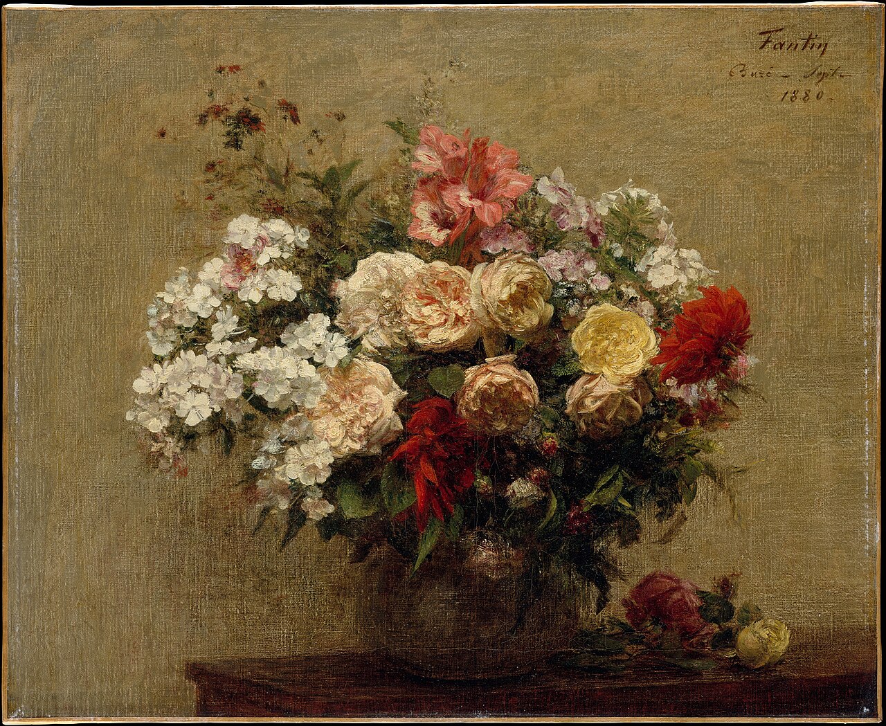 Summer Flowers von Henri Fantin-Latour