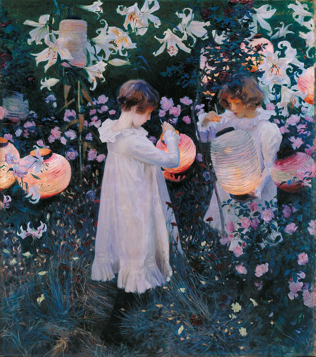 Carnation, Lily, Lily and Rose von John Singer Sargent