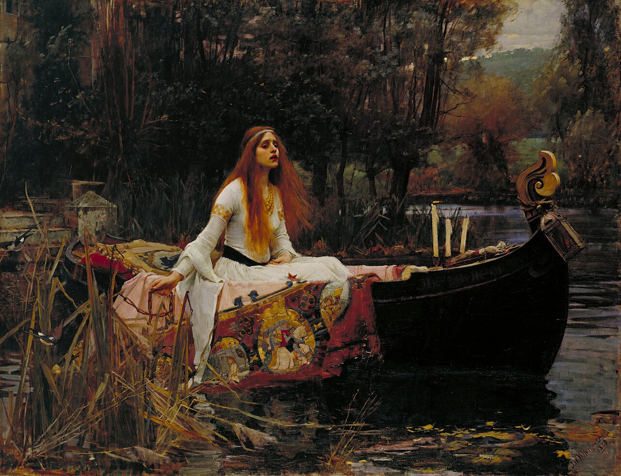 The Lady of Shalott von John William Waterhouse