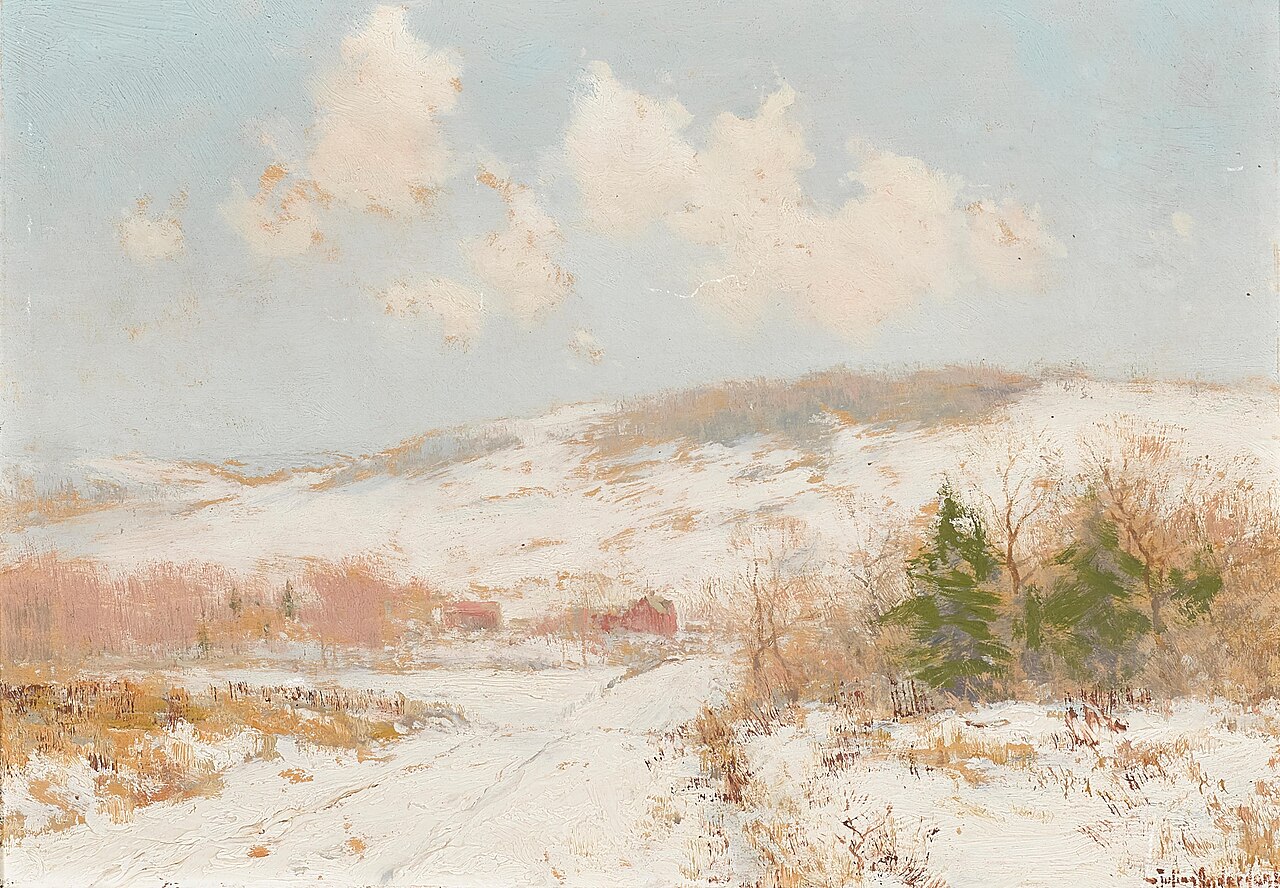 Winter Morning, Sullivan Co. N.Y. von Julian Onderdonk