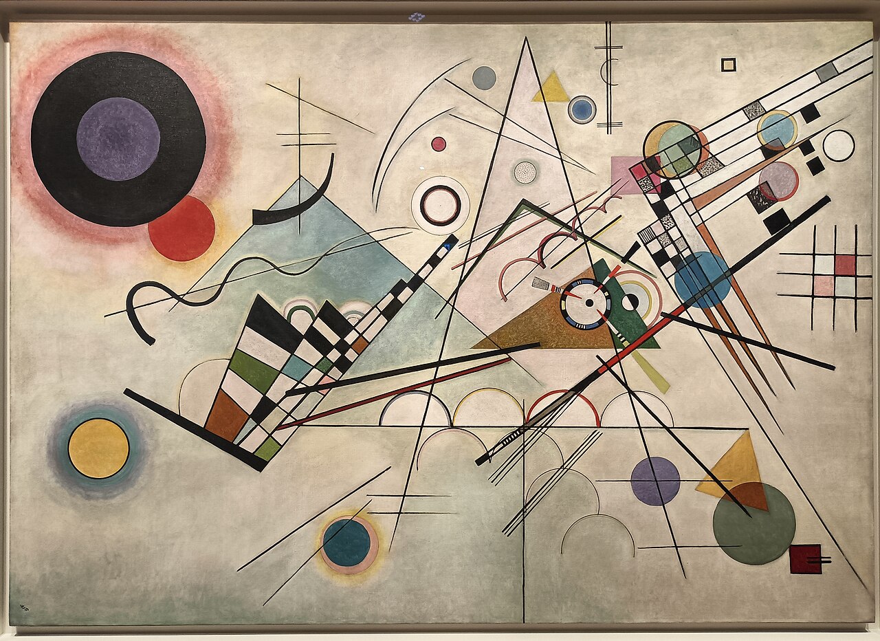 Kandinsky - Composition 8, July 1923 von Xyxyzyz