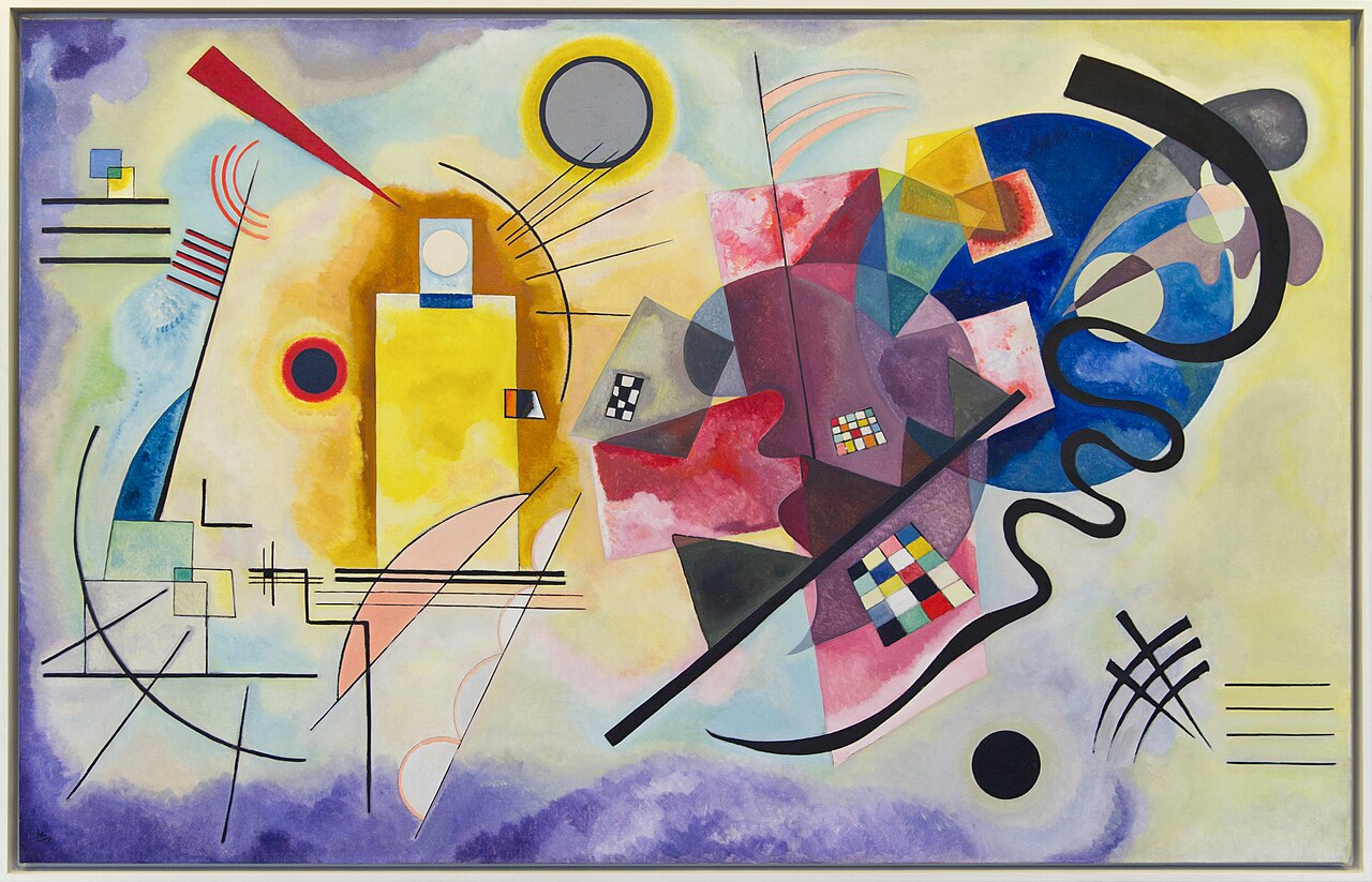 Yellow-Red-Blue von Wassily Kandinsky
