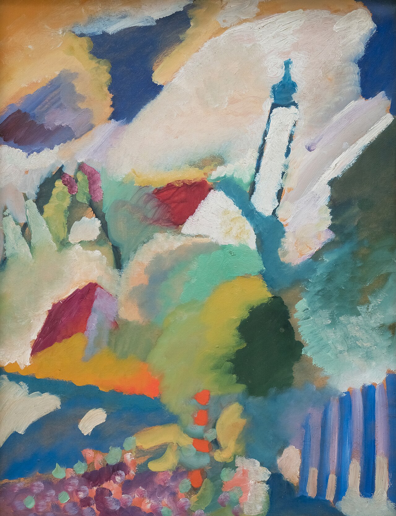 Kandinsky - Murnau mit Kirche PA291097 von Wassily Kandinsky