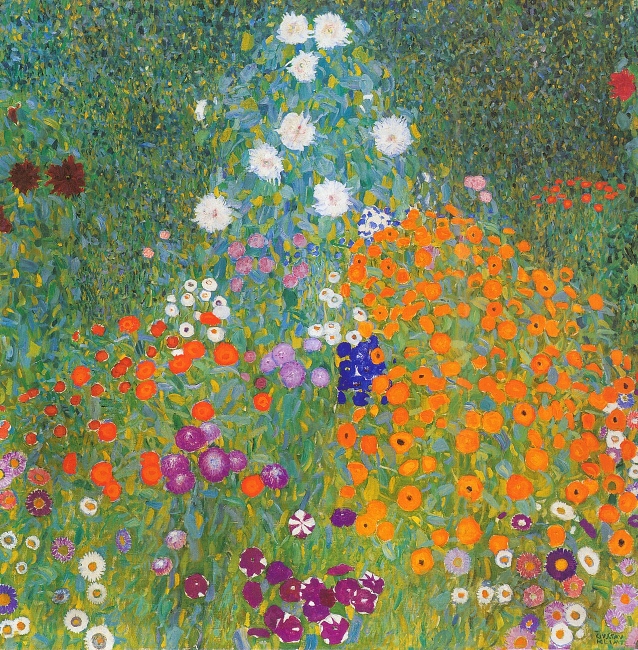 Cottage Garden von Gustav Klimt