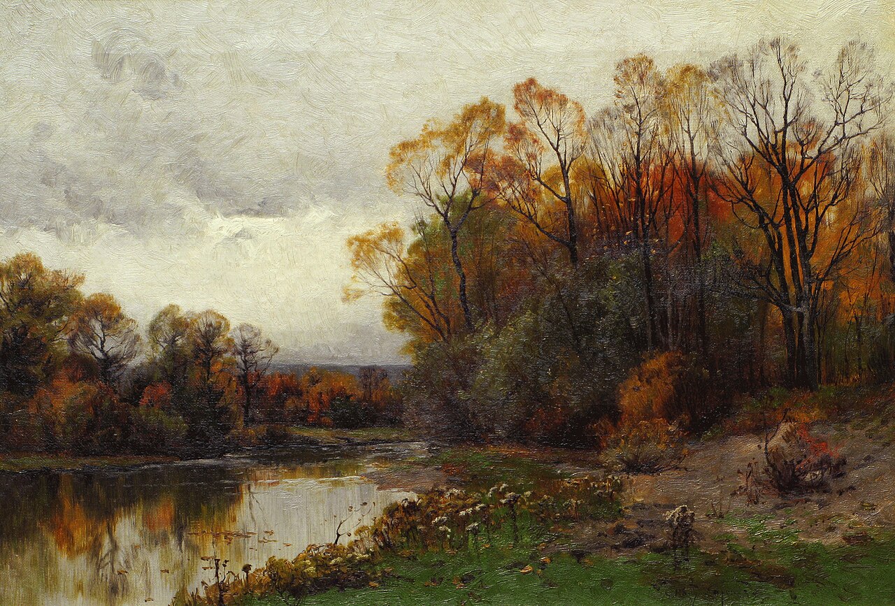 Lake in Autumn by Charles Harry Eaton von Charles Harry Eaton