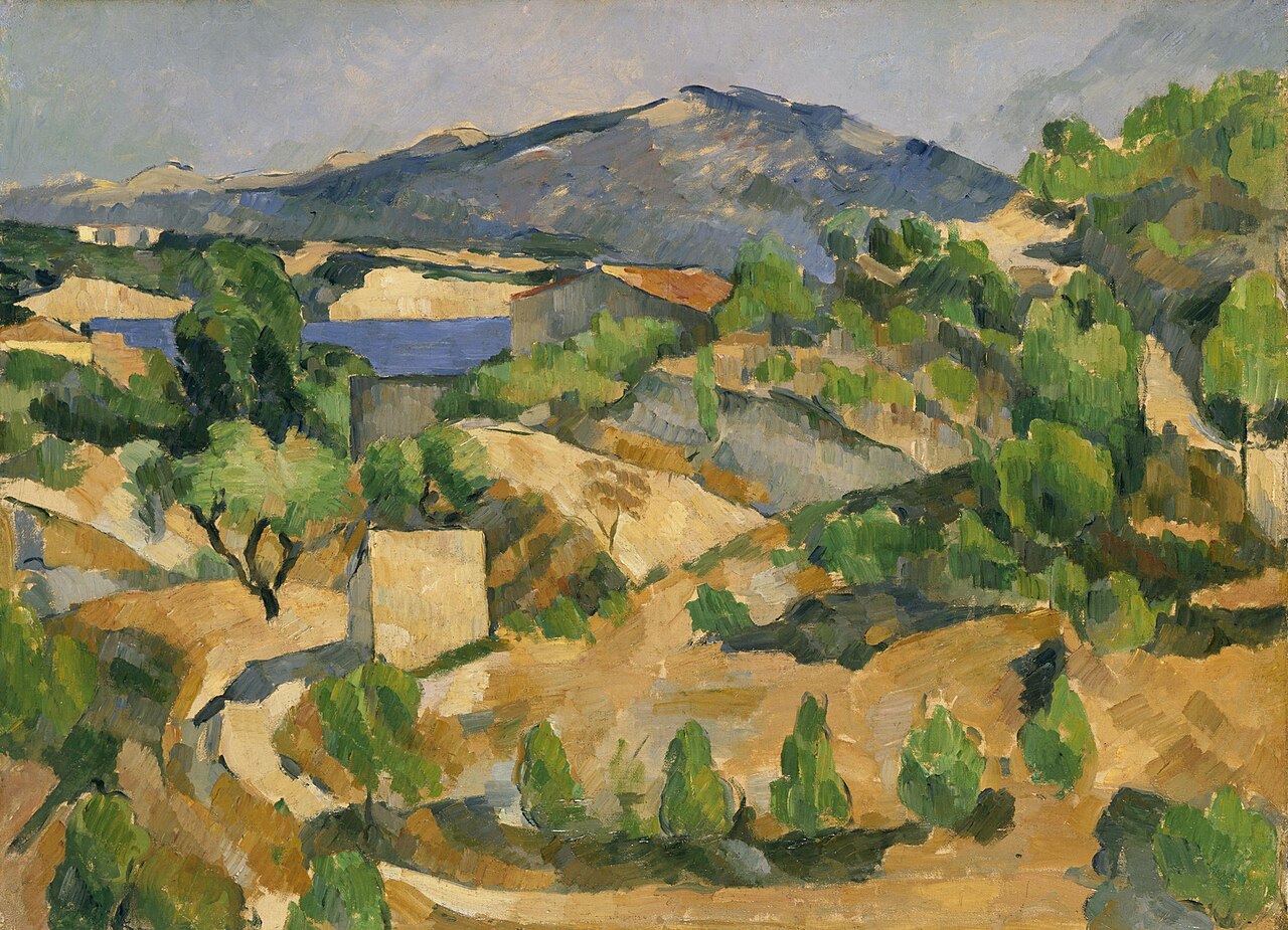 The François Zola Dam von Paul Cézanne