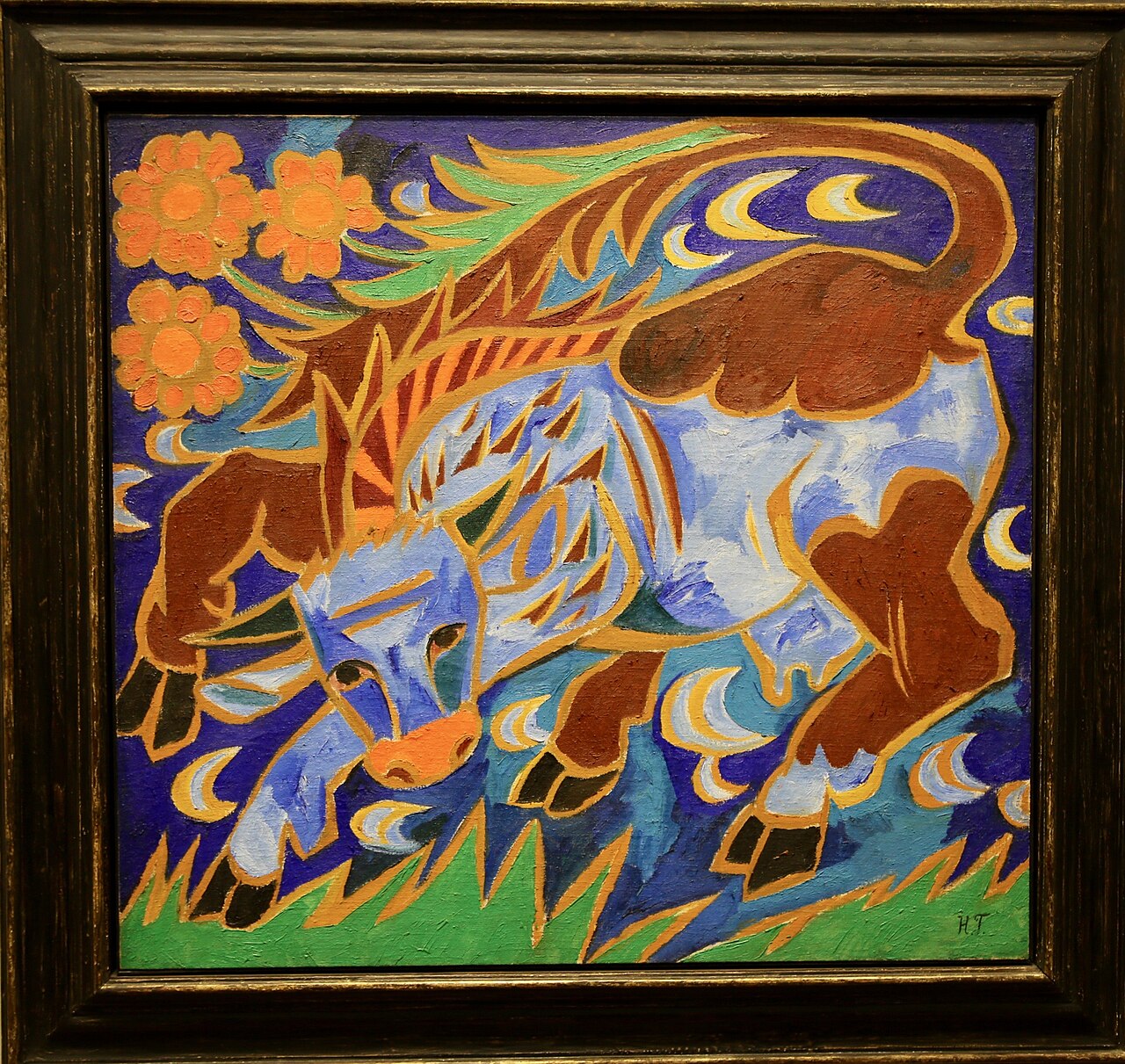 Natalia Goncharova – Blue Cow von Alexey Yakovlev