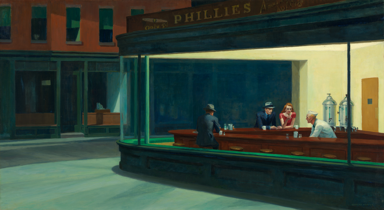 Nighthawks von Edward Hopper