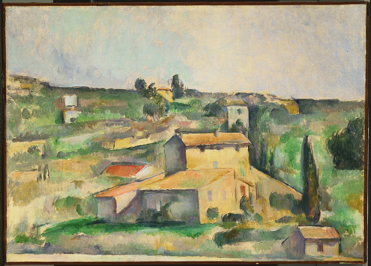 Campagnes de Bellevue von Paul Cézanne