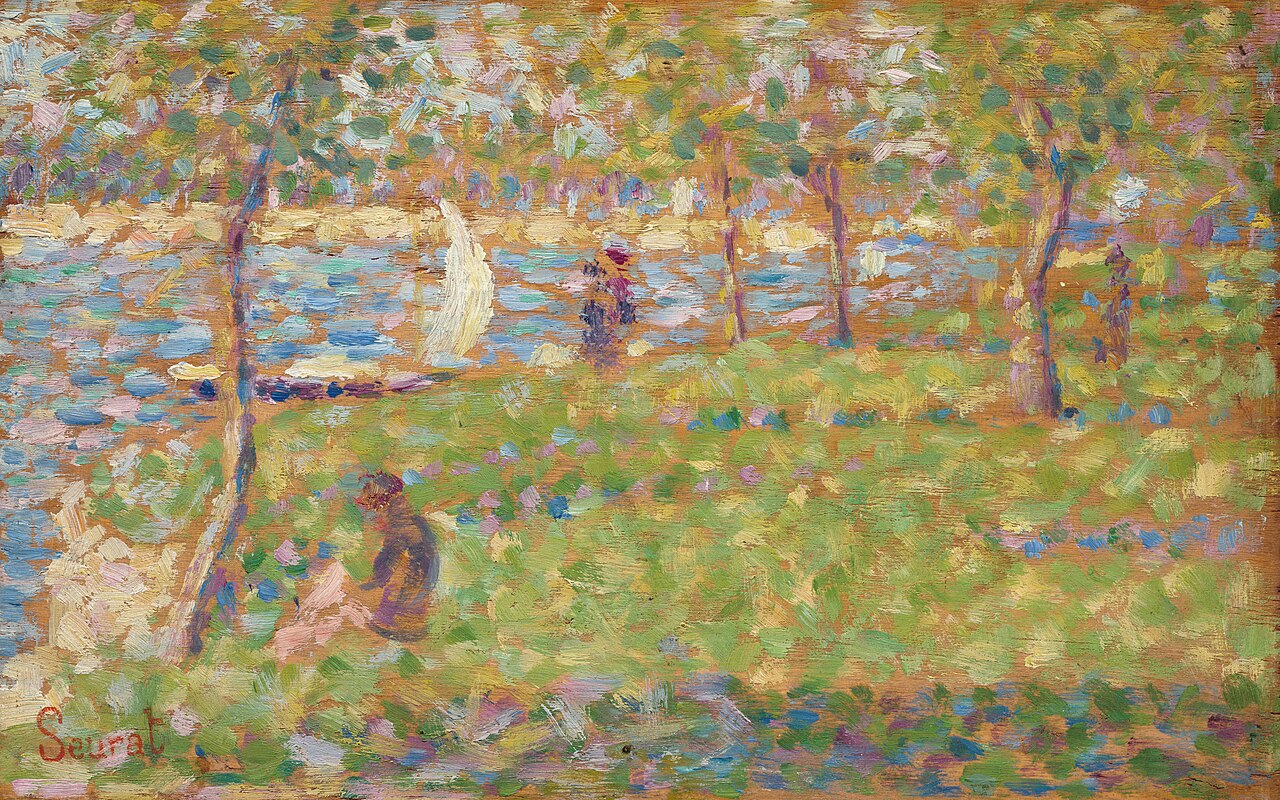 Study for "La Grande Jatte von Georges Seurat