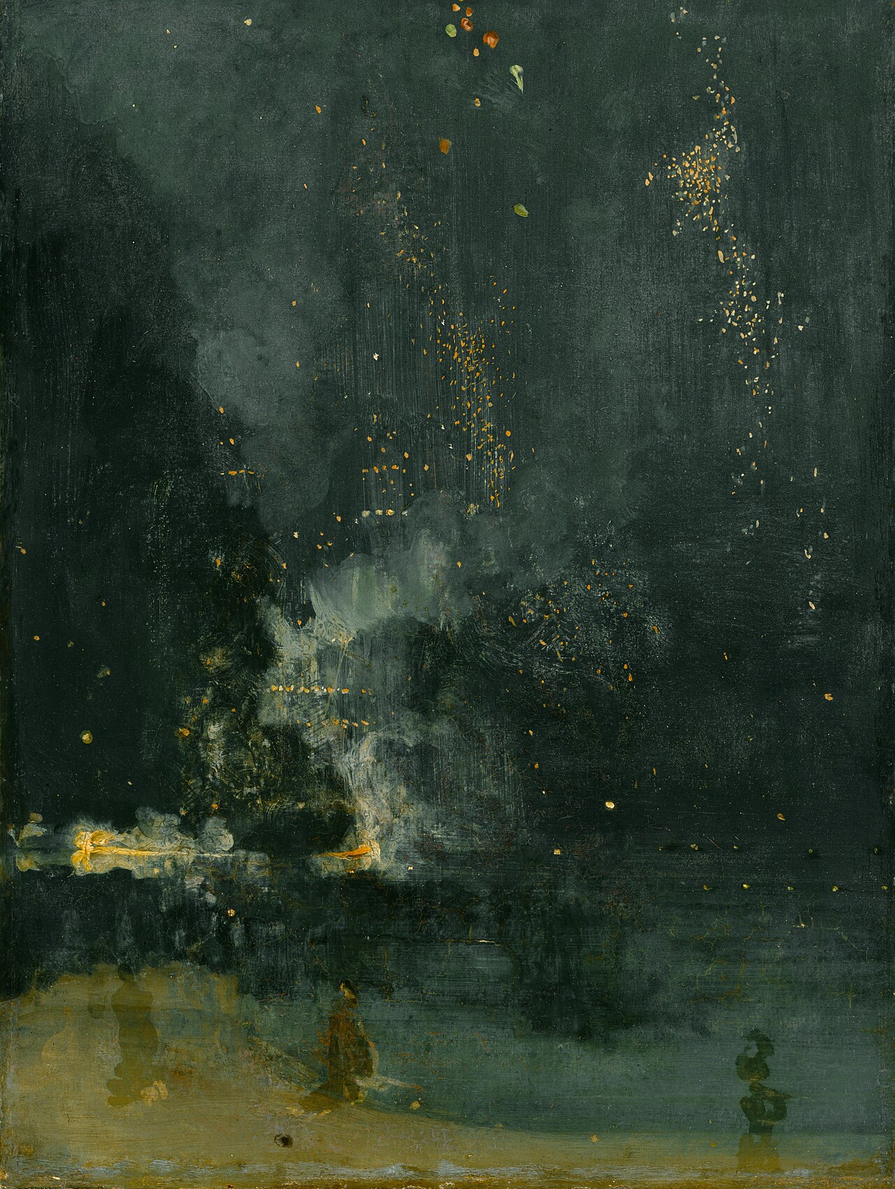 Nocturne in Black and Gold: The Falling Rocket von James McNeill Whistler