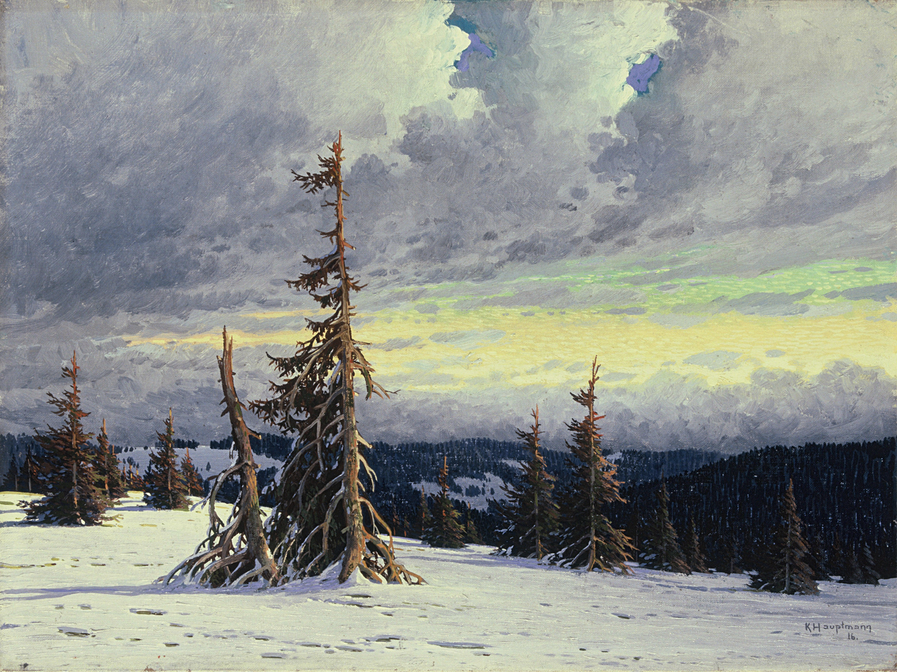 Winter von Karl Hauptmann