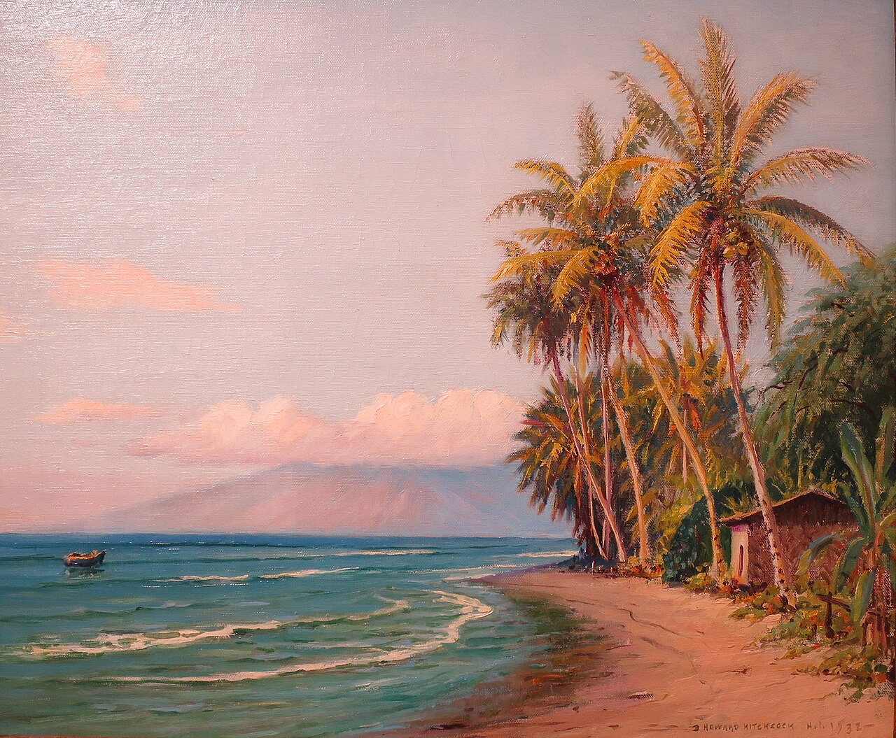 Lahaina Beach - West Maui von D. Howard Hitchcock